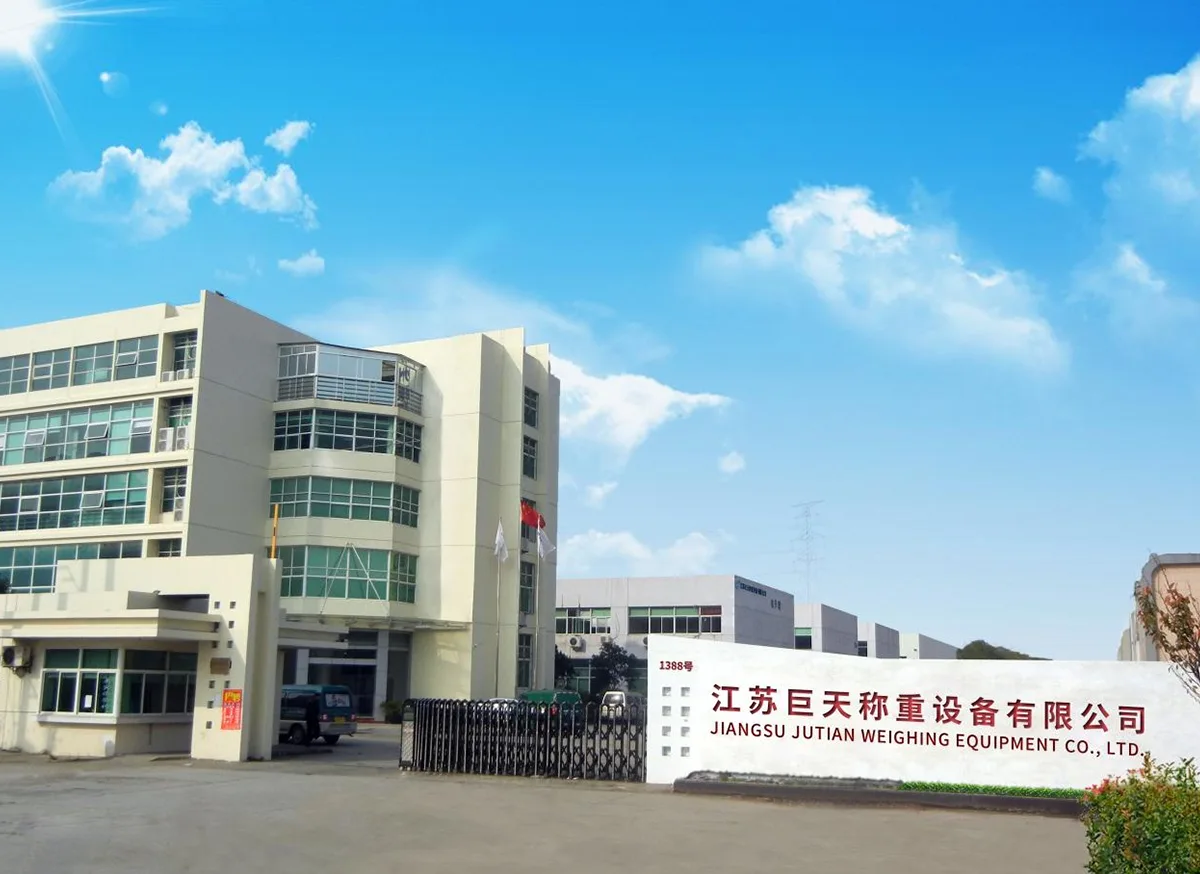 Ζυγαριά Jiangsu Jutian 20+ χρόνια καινοτομίας σε λύσεις ζύγισης ακριβείας από την Κίνα.